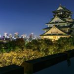 ミライザ大阪城の屋上からの夜景